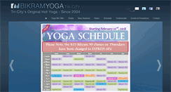 Desktop Screenshot of bikramhotyoga.ca